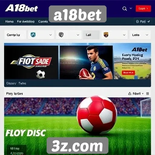 Características principais do site a18bet