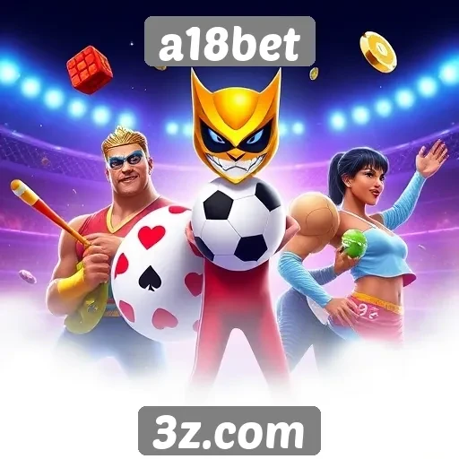 Variedade de jogos oferecidos pela a18bet